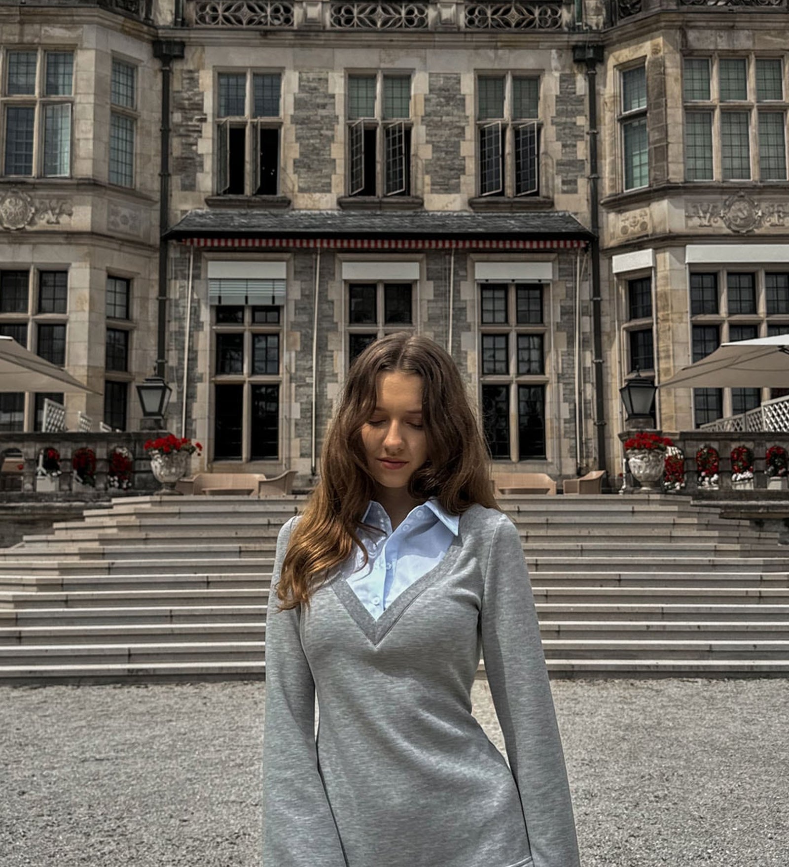 Mini Kleit Imitatsioonpitsi Kaunistusega