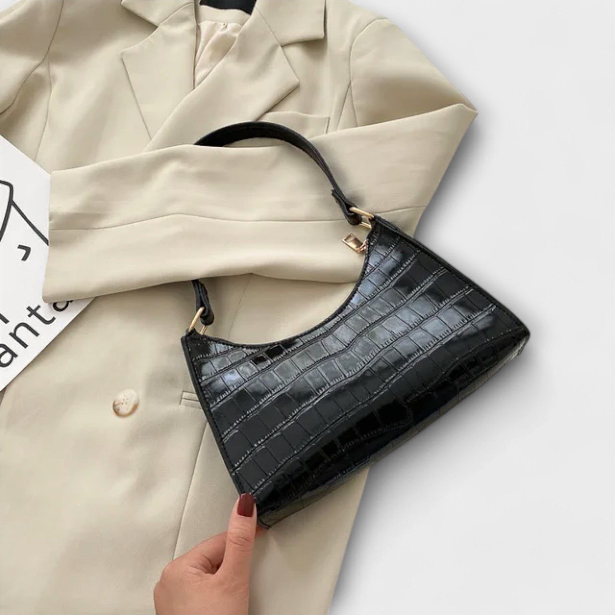 Bernarda - Sädelev Nahk Kott