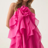 Halteri Layered Mini Dress