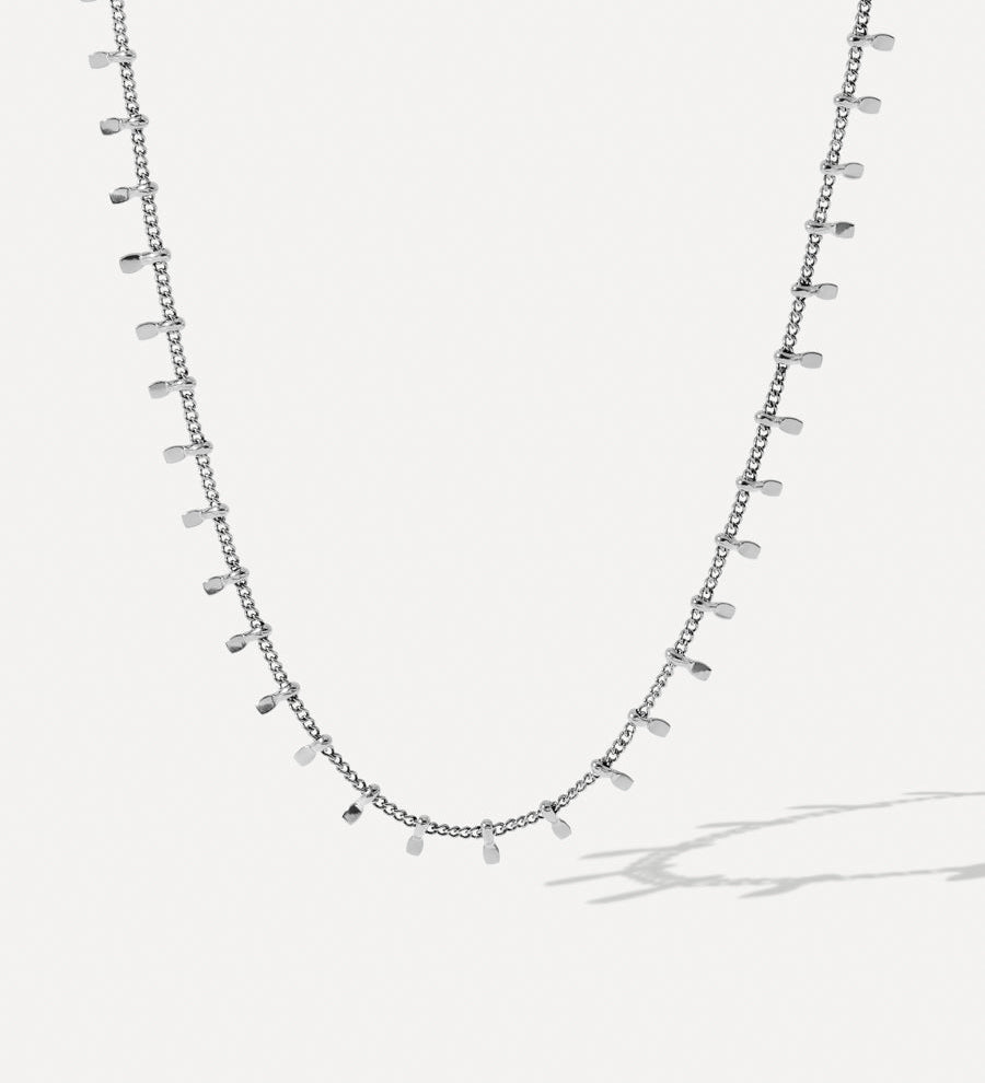 Long Wild Leaf Necklace