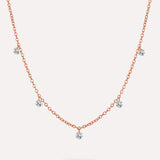 Glittering Drop Necklace