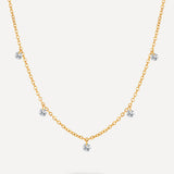 Glittering Drop Necklace