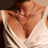 Elegant Klastri Shimmering Necklace