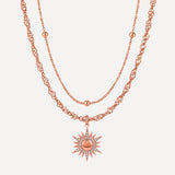 Elegant Klastri Shimmering Necklace