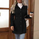 Luna | Comfortabele Trenchcoat - Elegant Design, Hoogwaardige Stof