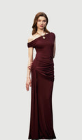 Mahagon Tugev Slinky Maxi Kleid mit Kalasaba