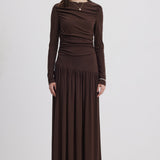Ruffled Maxi Dress