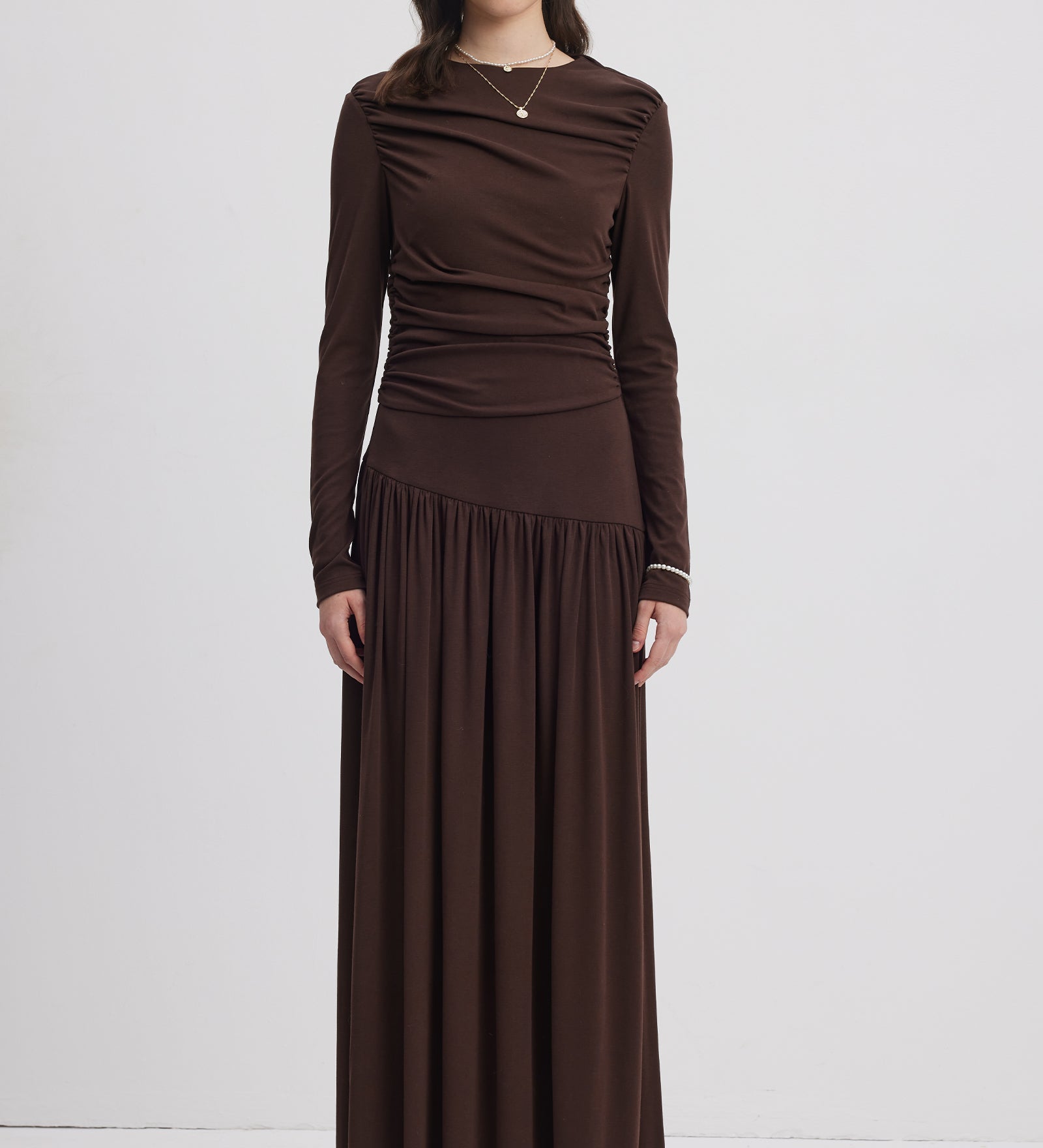 Ruffled Maxi Dress
