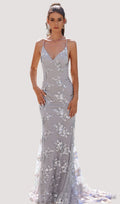 Merineitsi Sädelev Trumpet Maxi Kleid