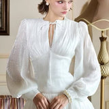 Mini Kleit Üksiku Lanterni Varrukaga