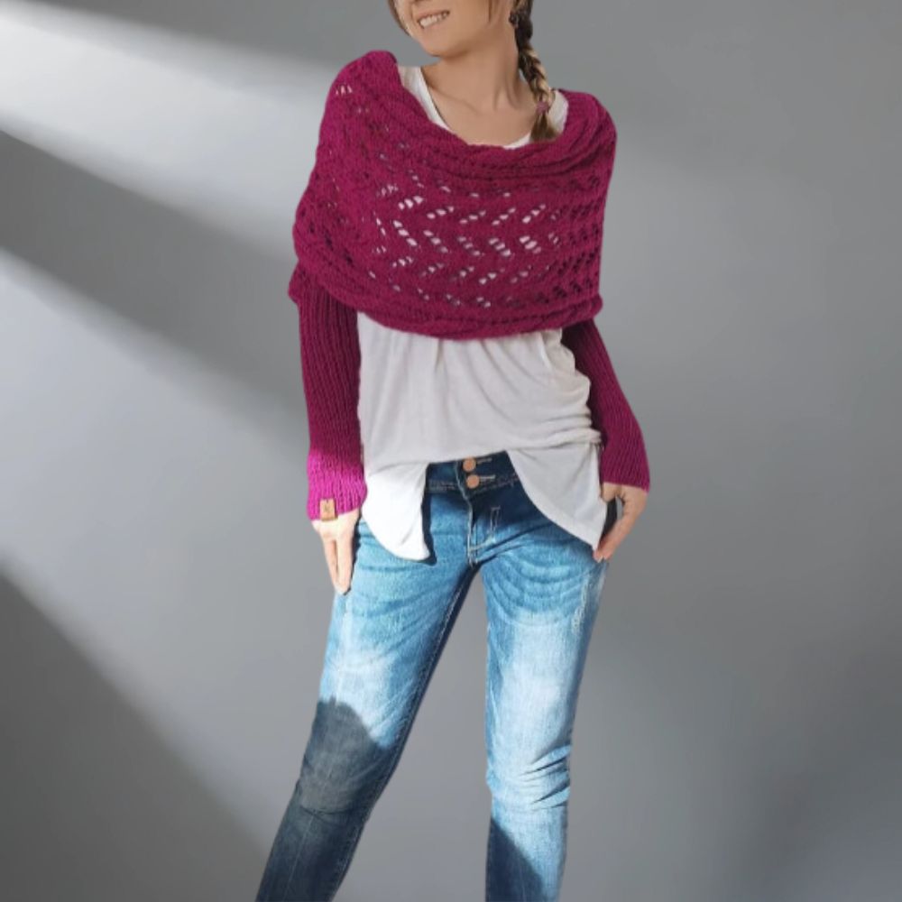 Celeste™ - Elegantne kootud sall