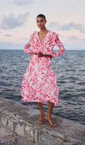 Printed Midi Dress