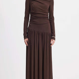Ruffled Maxi Dress