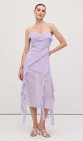 Volangidega Maxi Kleid