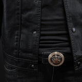 Darius - Premium Nahkjope Moto Stiilis