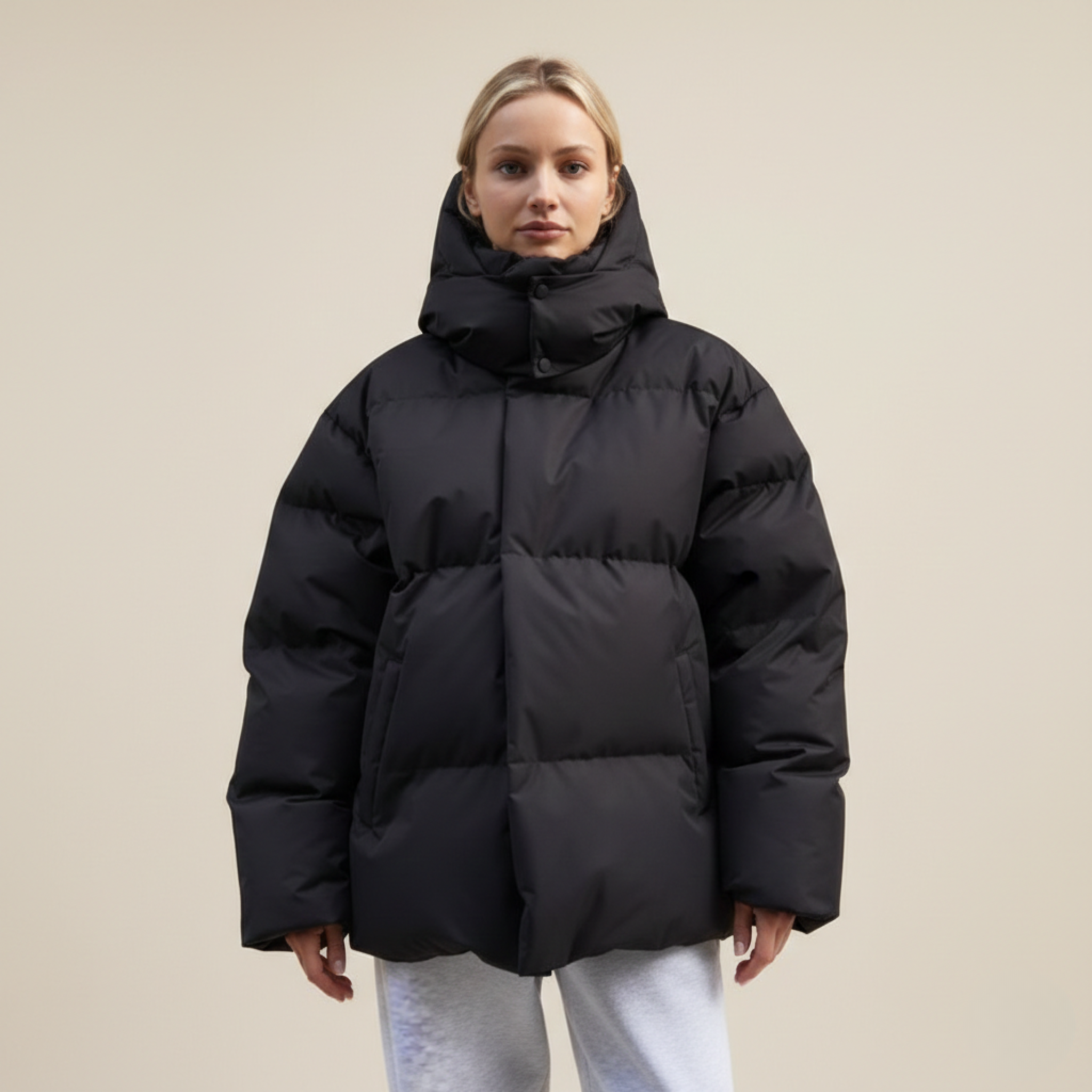 Kathy – Elegantne Naiste Puffer Jope