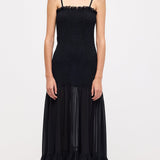 Käteta Maxi Kleid Musta Värviga