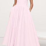 Veniv Puuvillane Popliin Midi Kleit