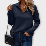 Vilja - Pullover polo tõmblukuga