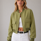 Tammie Bomber Jacket – Minimalistlik Kaasaegne Stiil