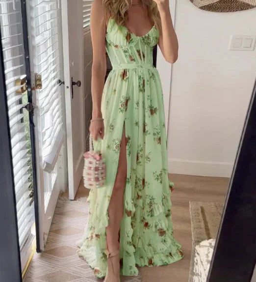 Sónia | Lillemustriga midi kleit