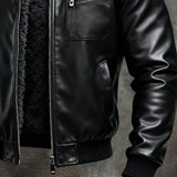 Nikola – Must nahkne jope