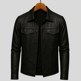 Darius - Premium Nahkjope Moto Stiilis