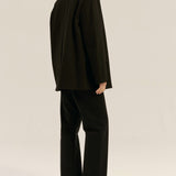 Must oversize lõikega lihav jersey bleiser - Cate