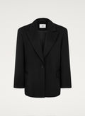 Must oversize lõikega lihav jersey bleiser - Cate