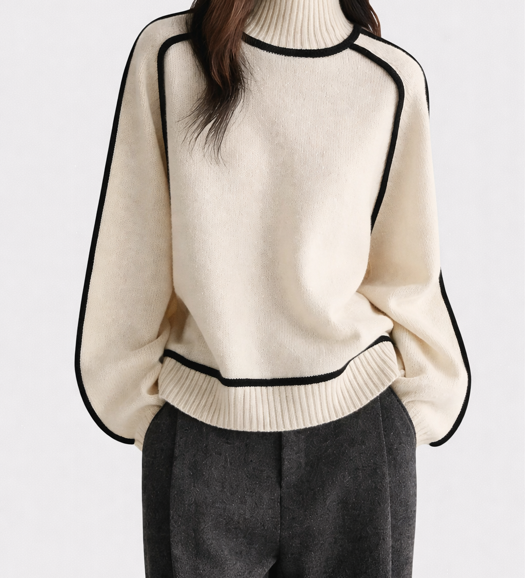 Aizel - Pulover S Rol-Ovratnikom