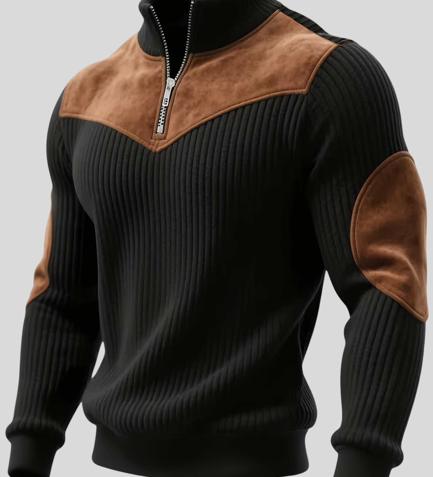 Kortez – Lõdvestav Kootud Sviiter Pooltõmbega