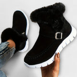 Anny - Soojad ja vooderdatud pahkluu saapad