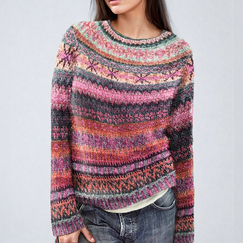 Anna | Klassikaline Fair Isle sviiter