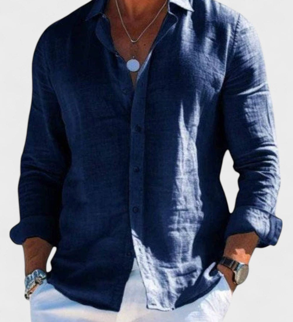 Dennis - Meeste lõngast vabaaja särk