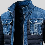 Nikola – Klassikaline Kahepoolne Denim Jakk