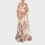 Isabela - Pikk kleit lilledega