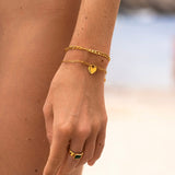 Figaro Terasest Käevõru" can be rewritten as "Figaro Stainless Steel Bracelet.