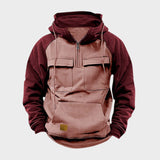 Kristian - Polo-zip kapuutsiga särk