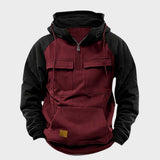 Kristian - Polo-zip kapuutsiga särk