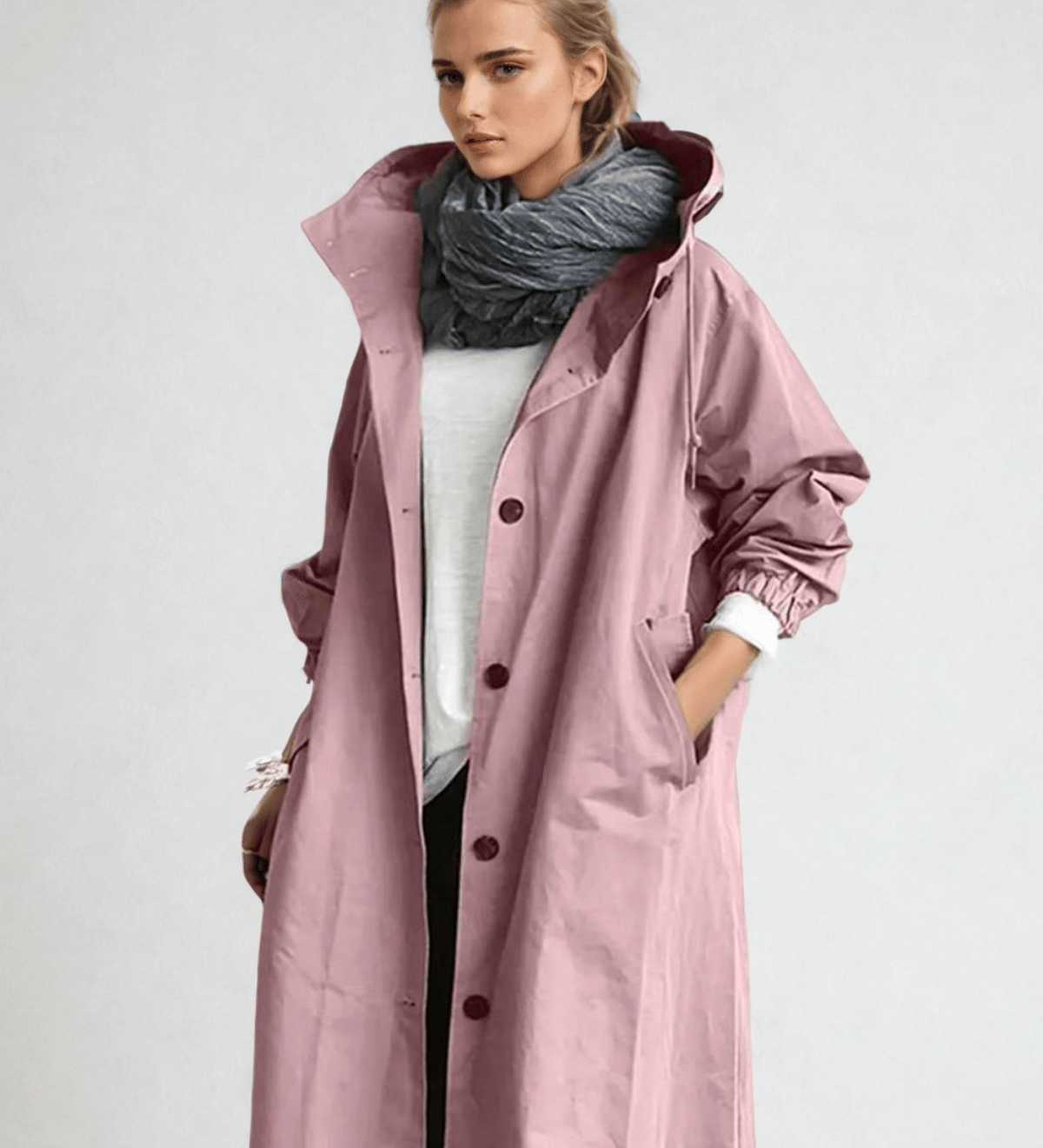 Adriana – Elegantne Naiste Trench Coat