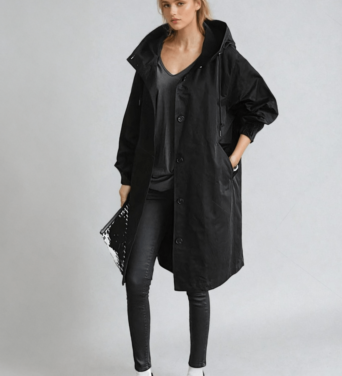 Adriana – Elegantne Naiste Trench Coat