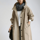 Adriana – Elegantne Naiste Trench Coat