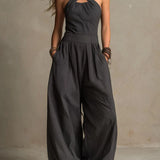 Bianca – Elegantne Ristlõikega Jumpsuit
