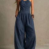Bianca – Elegantne Ristlõikega Jumpsuit