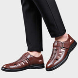 Steffen - Pruun sportlik nahksandaal